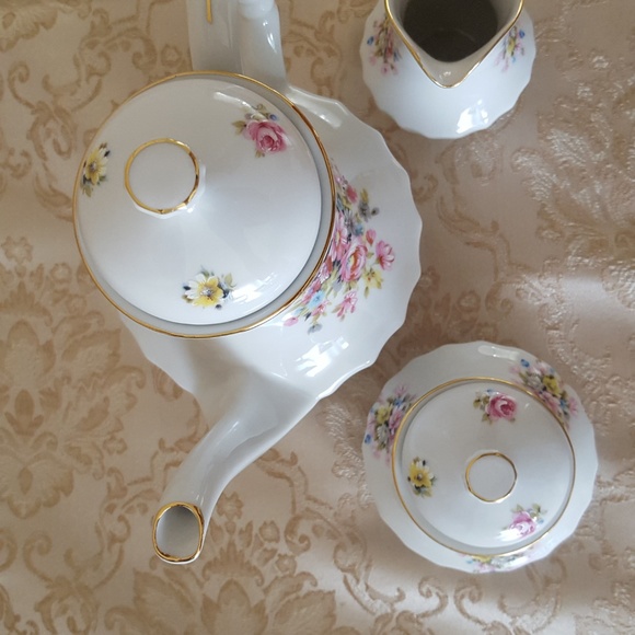 Schwarzenhammer Bavaria Porcelain Coffee Set - Picture 2 of 7